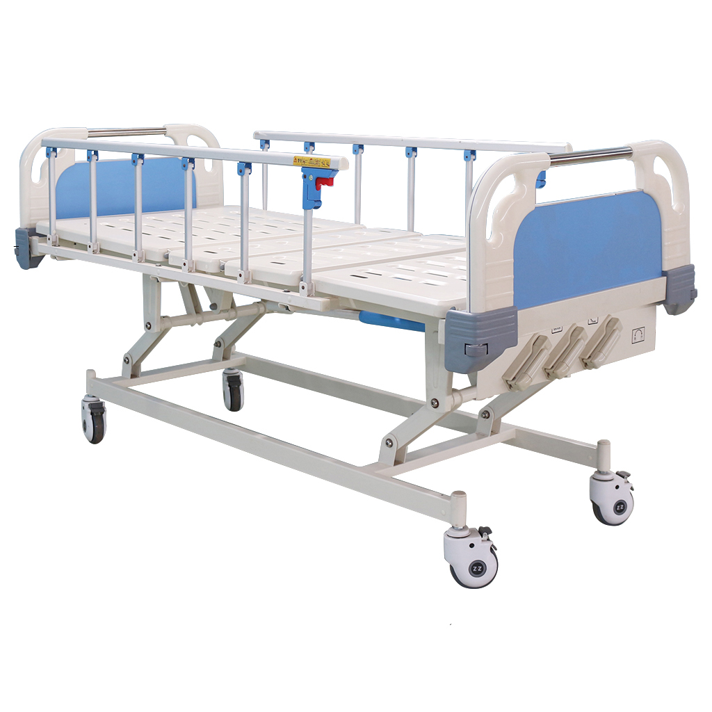 heigh adjustable manual hospital bed