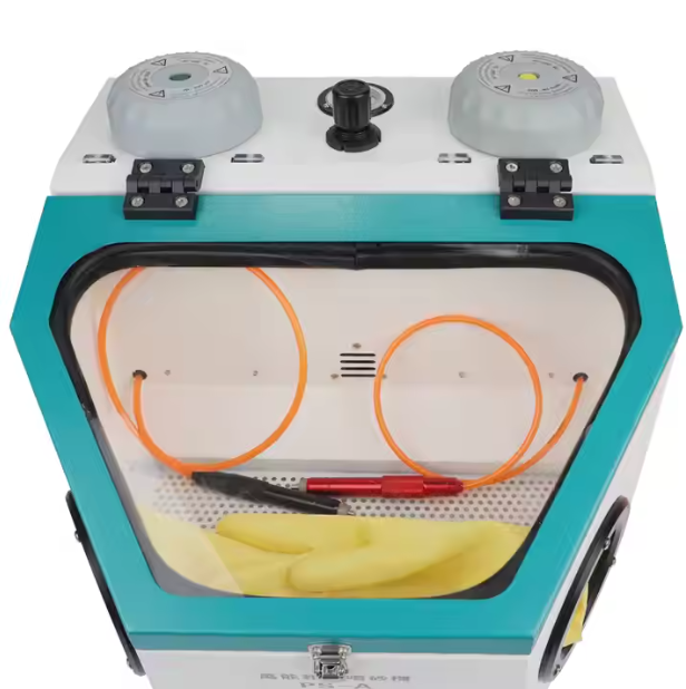 dental sandblaster machine, two pen design